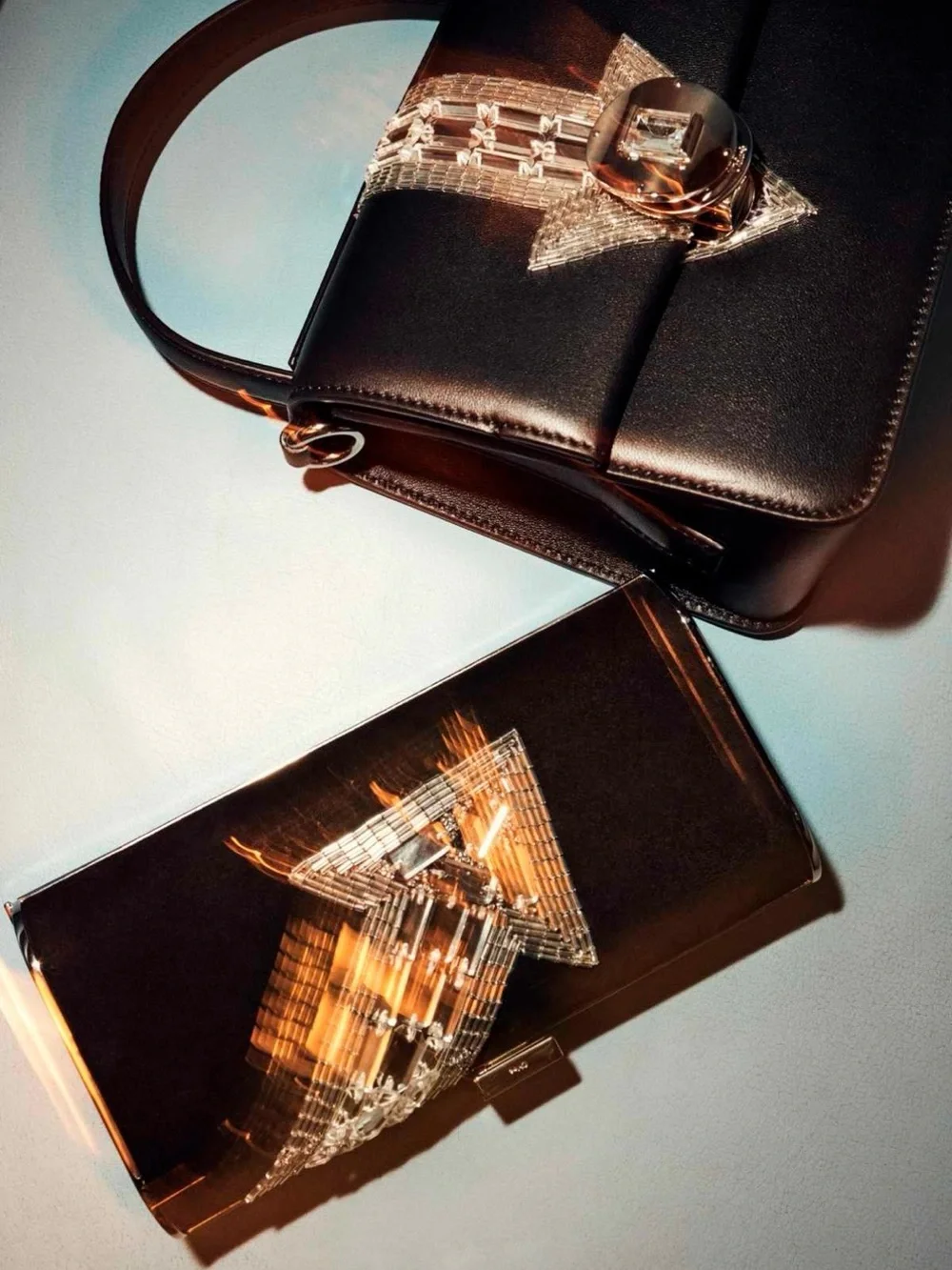 Chloé ‘Met’ Suede Clutch